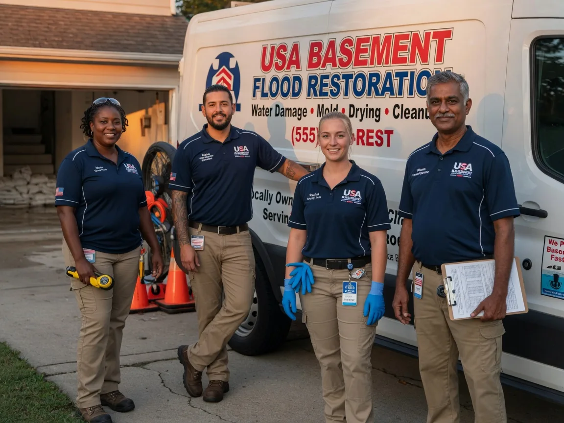 Basement Flood Cleanup company in Chatfield, OH