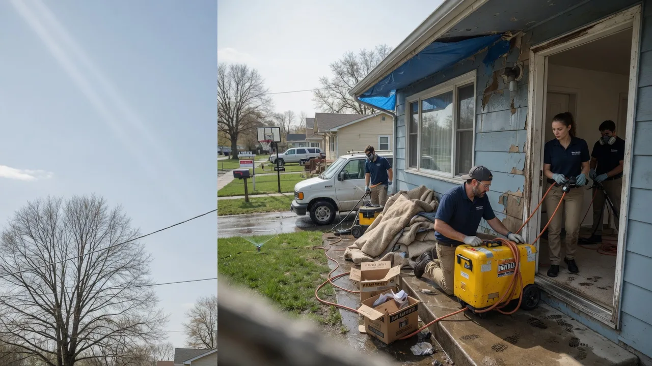 Basement Flood Cleanup in Chatfield, OH near me